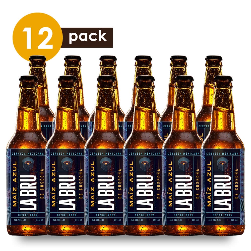 Cervezas La Bru Maíz Azul