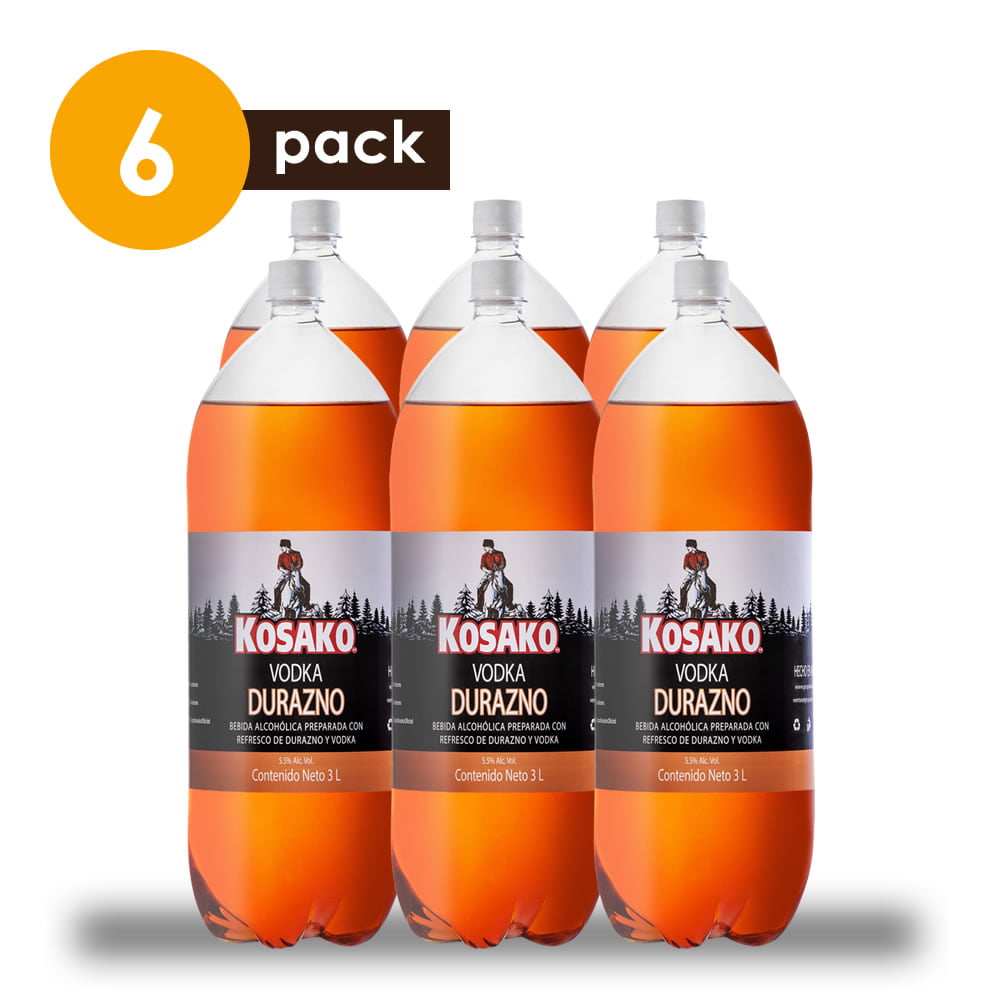 Kosako Durazno 6 Pack