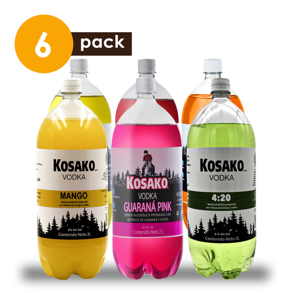 Vodka Kosako Mix 2 Litros